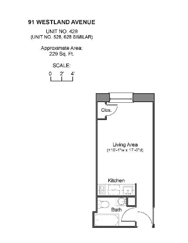 Apartment for rent at 91 Westland Ave, Boston, MA 02115