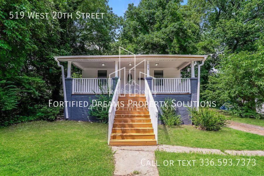 House for rent at 519 W 20th St, Winston Salem, NC 27105
