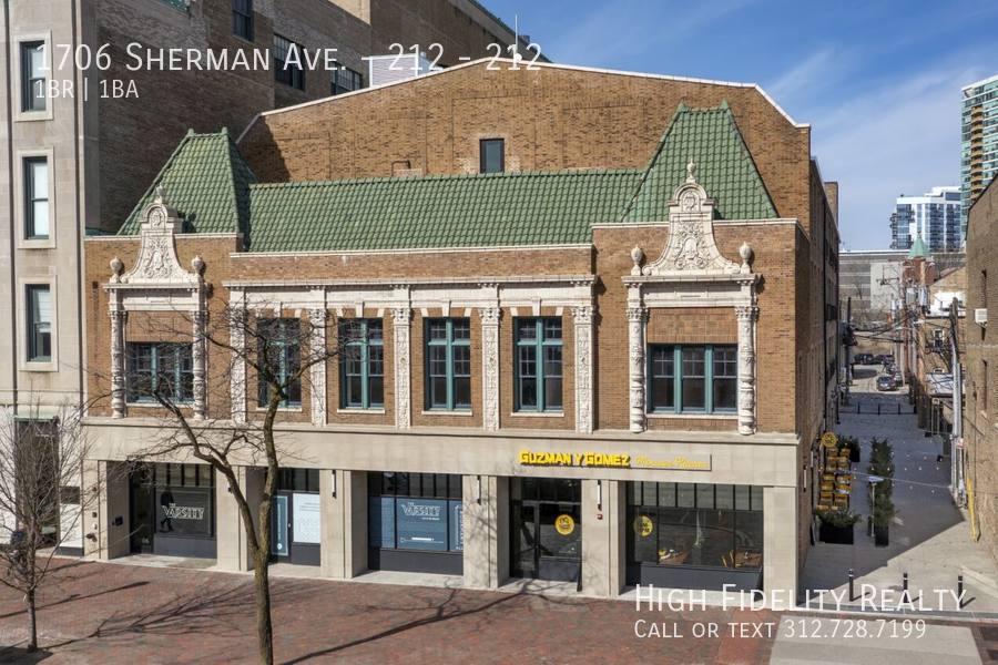 Condo for rent at 1706 Sherman Ave #212, Evanston, IL 60201