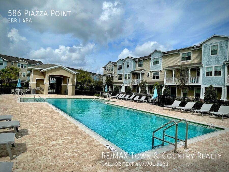 Townhouse for rent at 586 Piazza Point, Oviedo, FL 32765