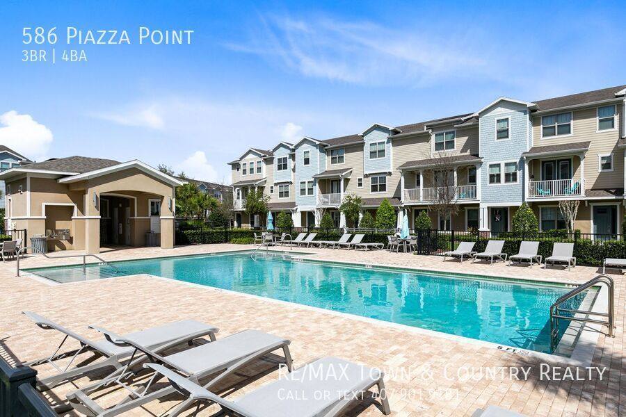 Townhouse for rent at 586 Piazza Point, Oviedo, FL 32765