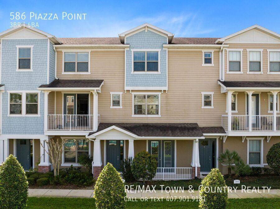Townhouse for rent at 586 Piazza Point, Oviedo, FL 32765