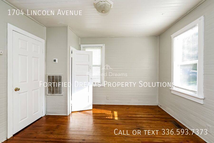 House for rent at 1704 Lincoln Ave, Winston Salem, NC 27105