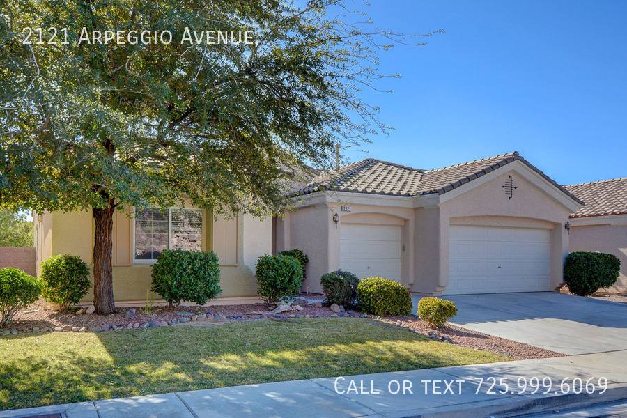 House for rent at 2121 Arpeggio Ave, Henderson, NV 89052