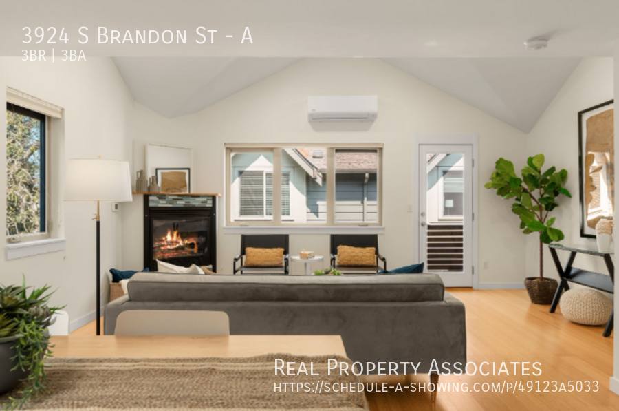 Townhouse for rent at 3924 S Brandon St #A, Seattle, WA 98118