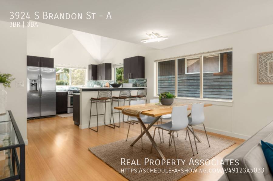 Townhouse for rent at 3924 S Brandon St #A, Seattle, WA 98118