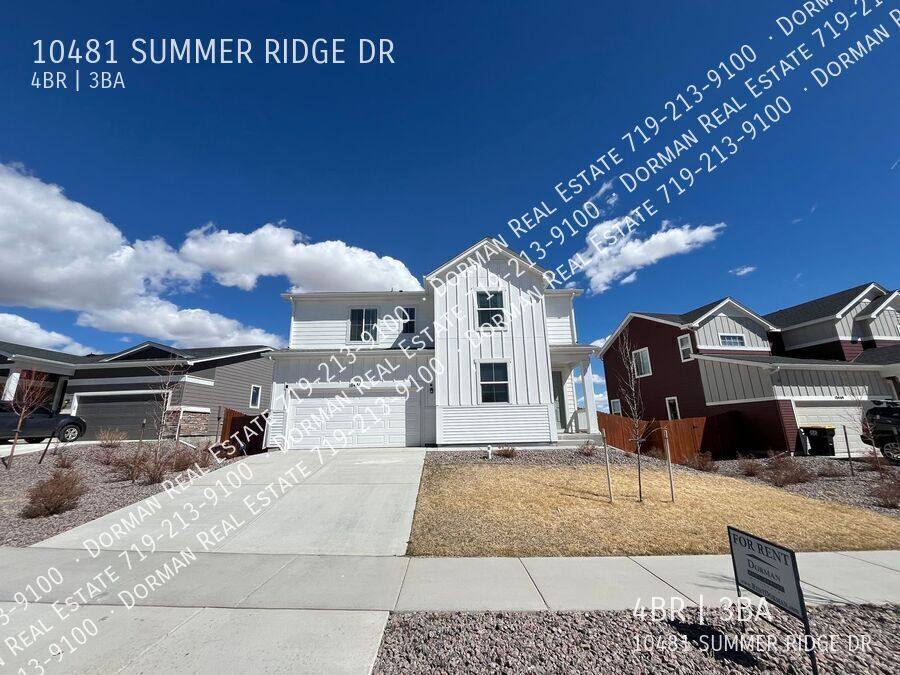 House for rent at 10481 Summer Ridge Dr, Peyton, CO 80831