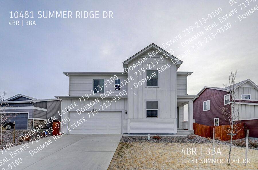 House for rent at 10481 Summer Ridge Dr, Peyton, CO 80831