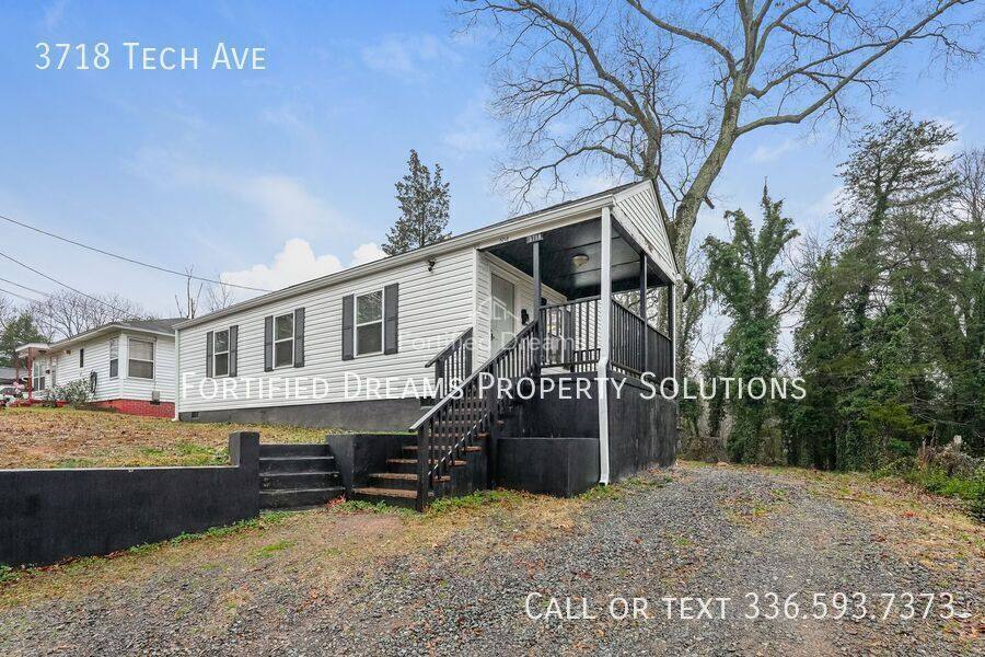 House for rent at 3718 Tech Ave, Winston Salem, NC 27107
