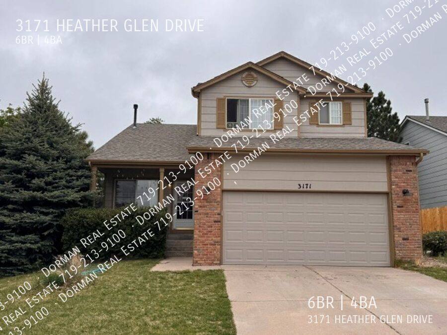 House for rent at 3171 Heather Glen Dr, Colorado Springs, CO 80922