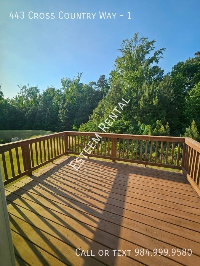 Townhouse for rent at 443 Cross Country Way #1, Durham, NC 27703