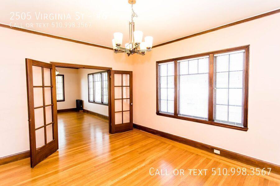 Apartment for rent at 2505 Virginia St #6, Berkeley, CA 94709