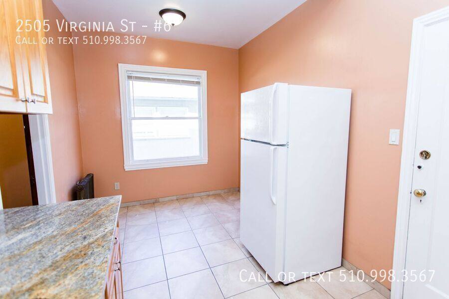 Apartment for rent at 2505 Virginia St #6, Berkeley, CA 94709