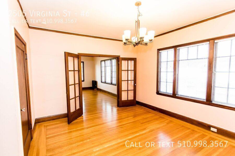 Apartment for rent at 2505 Virginia St #6, Berkeley, CA 94709