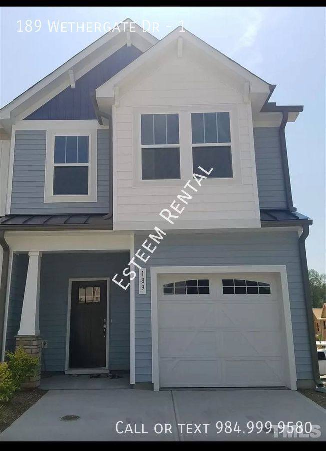 Townhouse for rent at 189 Wethergate Dr #1, Clayton, NC 27527