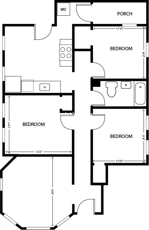 Apartment for rent at 40 Calvin St #2T, Somerville, MA 02143