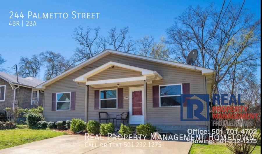 House for rent at 244 Palmetto St, Hot Springs National Park, AR 71901