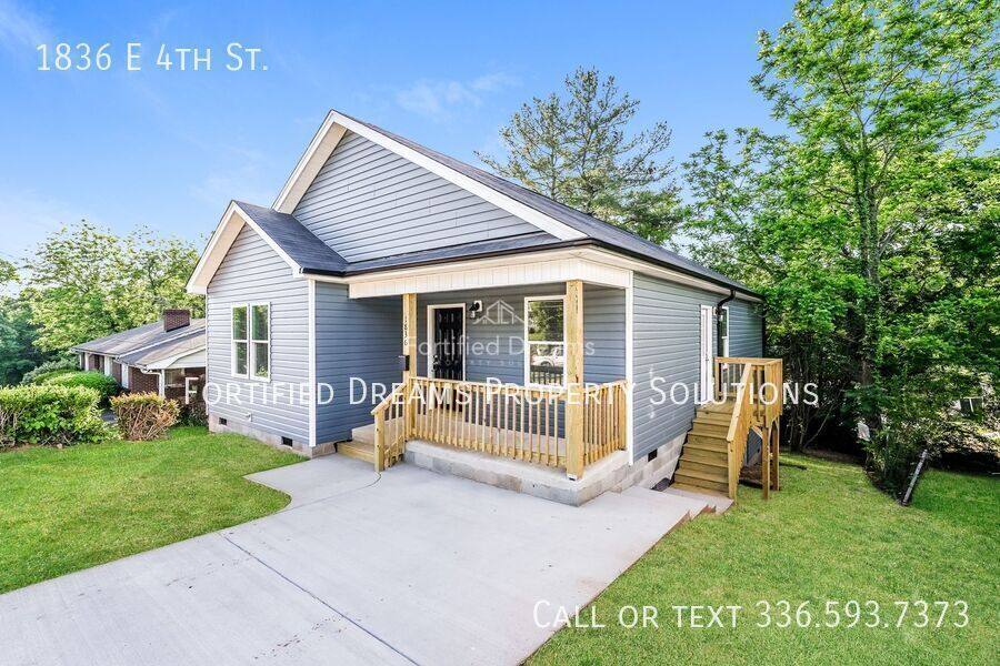 House for rent at 1836 E 4th St, Winston Salem, NC 27101