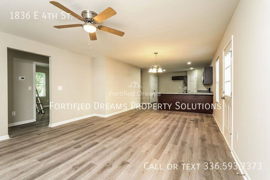 House for rent at 1836 E 4th St, Winston Salem, NC 27101