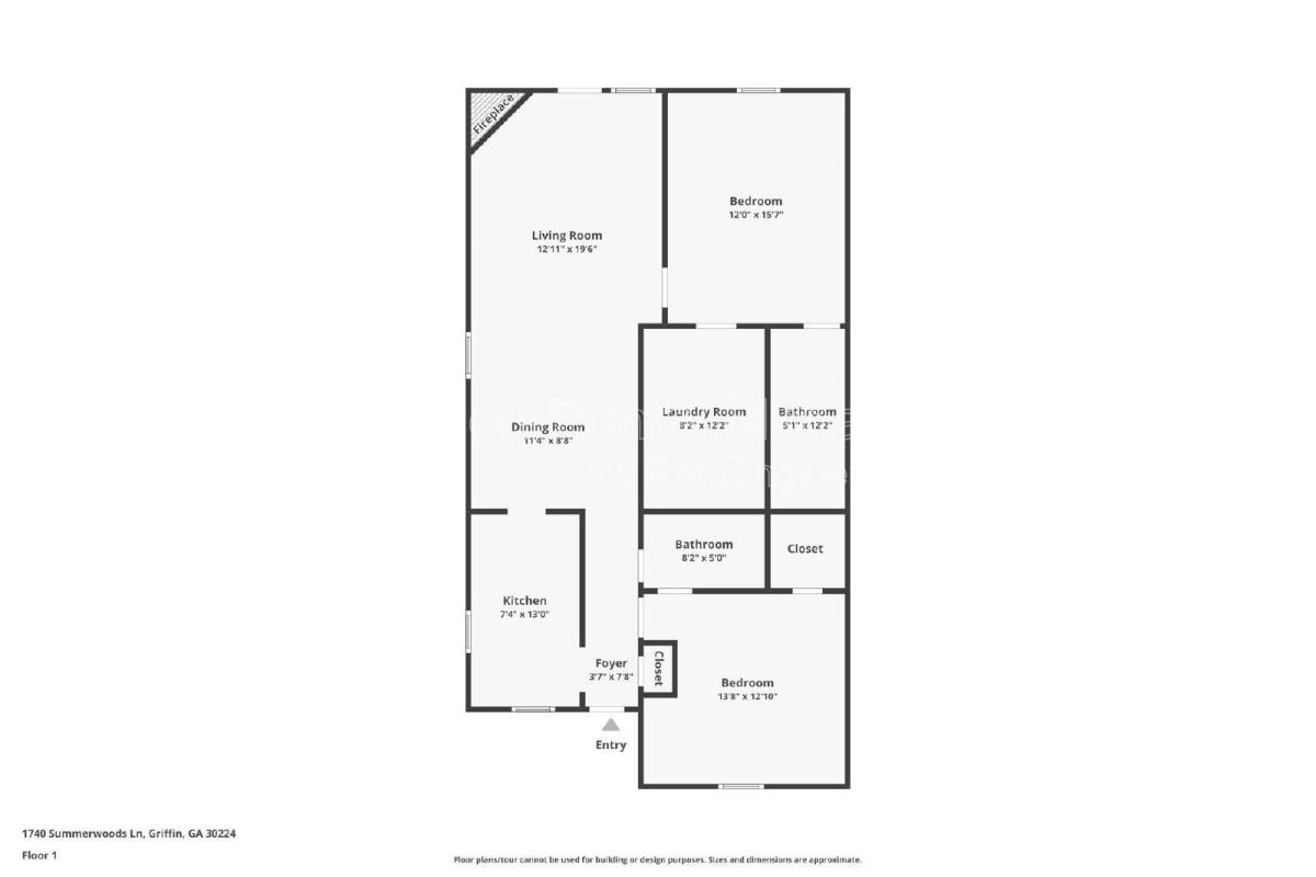 Townhouse for rent at 1740 Summerwoods Lane, Griffin, GA 30224