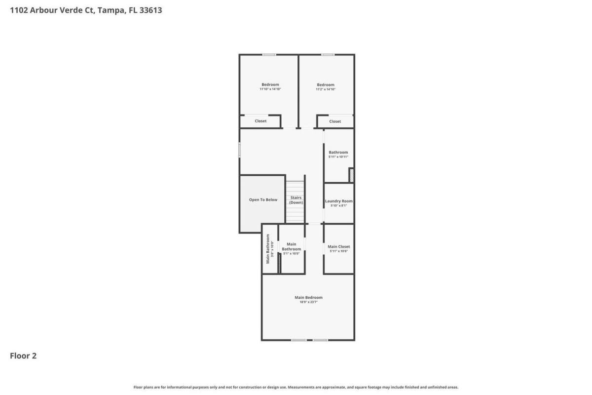 Townhouse for rent at 1102 Arbour Verde Court, Tampa, FL 33613