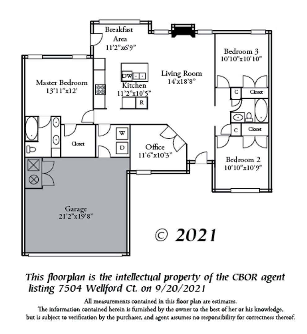 House for rent at 7504 Wellford Court, Columbia, MO 65203