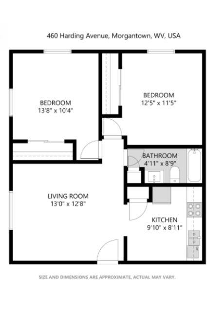 Apartment for rent at 460 Harding Ave, Morgantown, WV 26505