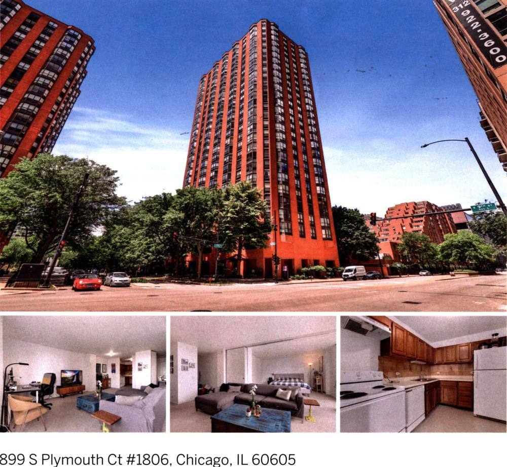 Condo for rent at 899 S Plymouth Court #1806, Chicago, IL 60605