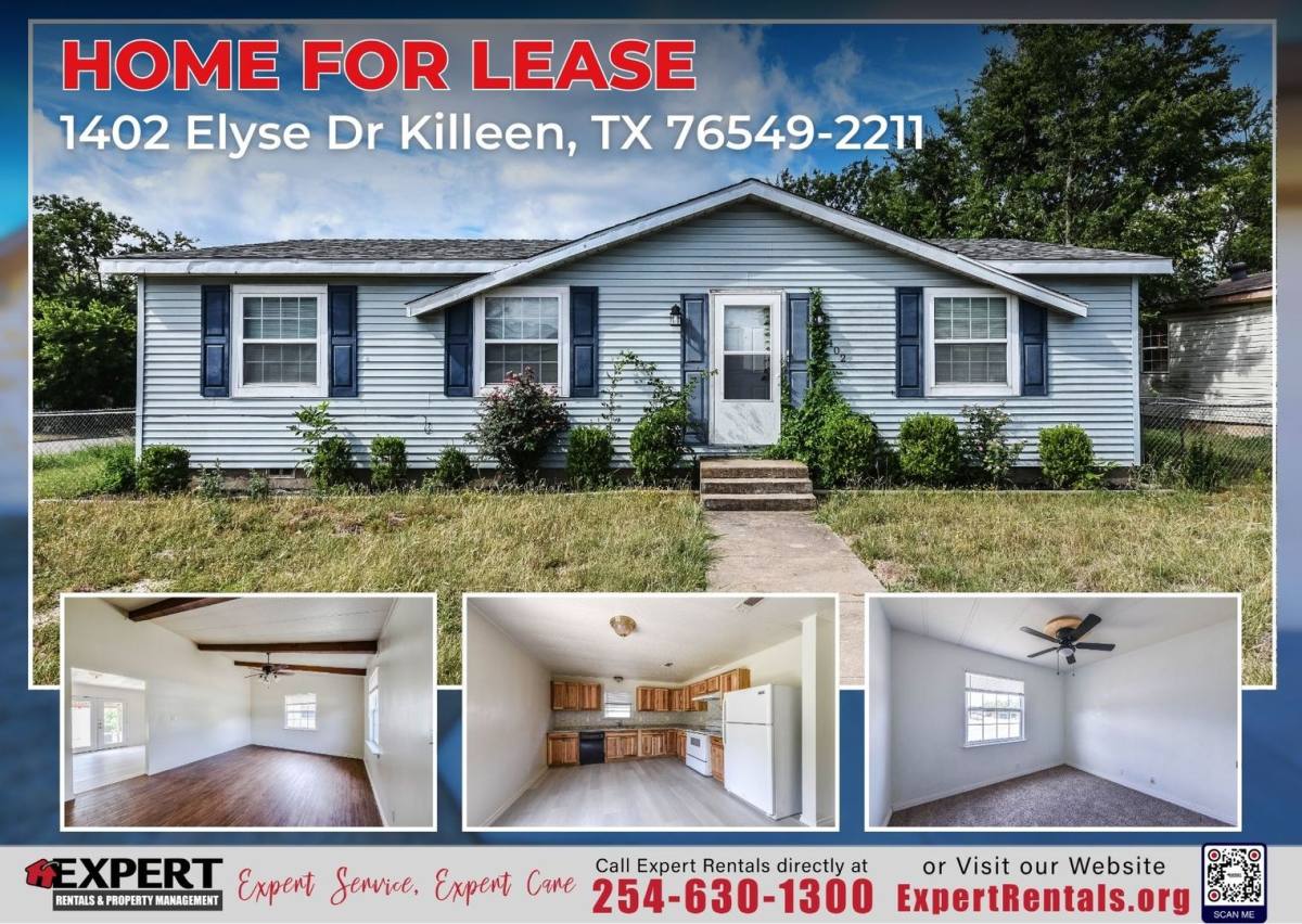 House for rent at 1402 Elyse Dr, Killeen, TX 76549