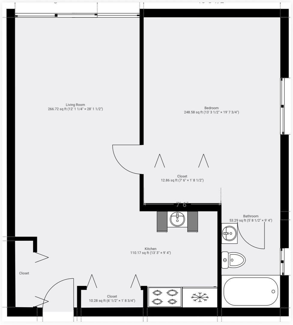 Apartment for rent at 20485 Goddard, Detroit, MI 48234