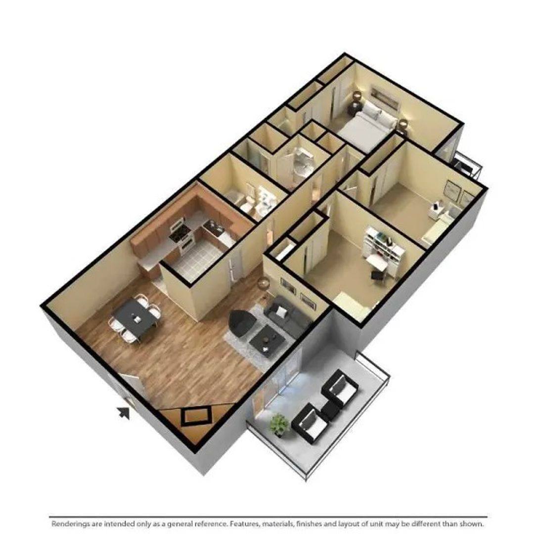 Apartment for rent at 1124 Menlo Dr, Columbia, SC 29210
