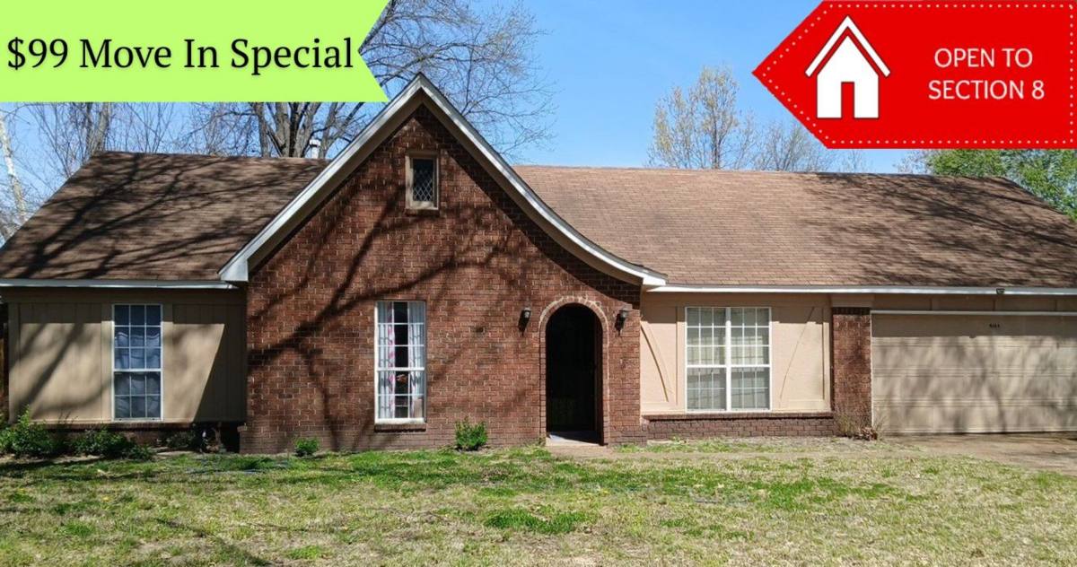 House for rent at 6764 Boylston Dr, Memphis, TN 38141