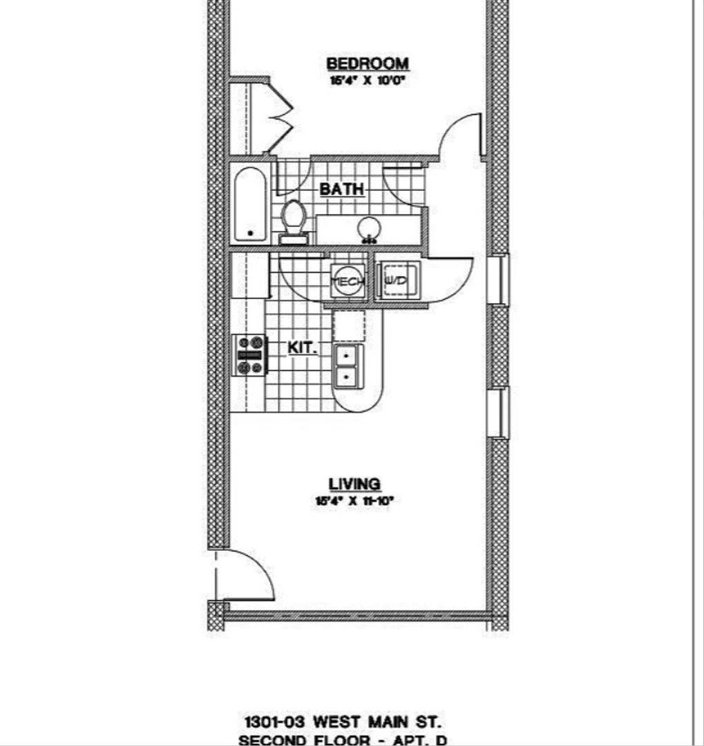 Apartment for rent at 1301 W Main St, Richmond, VA 23220
