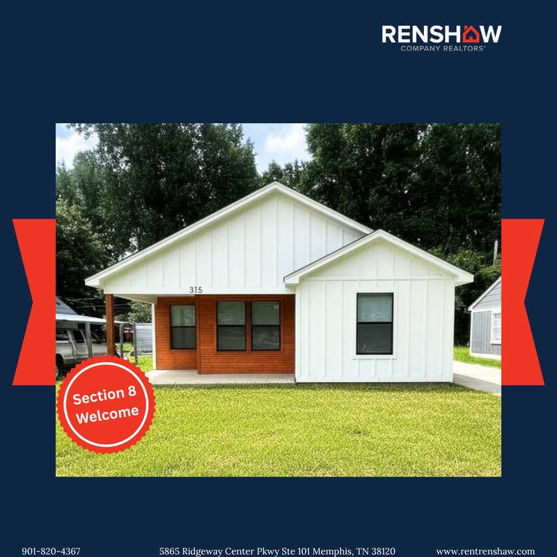 House for rent at 315 Glencoe Rd, Memphis, TN 38109