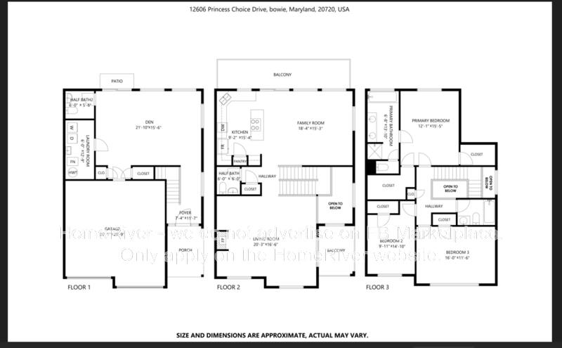 House for rent at 12606 Princes Choice Dr #34, Bowie, MD 20720