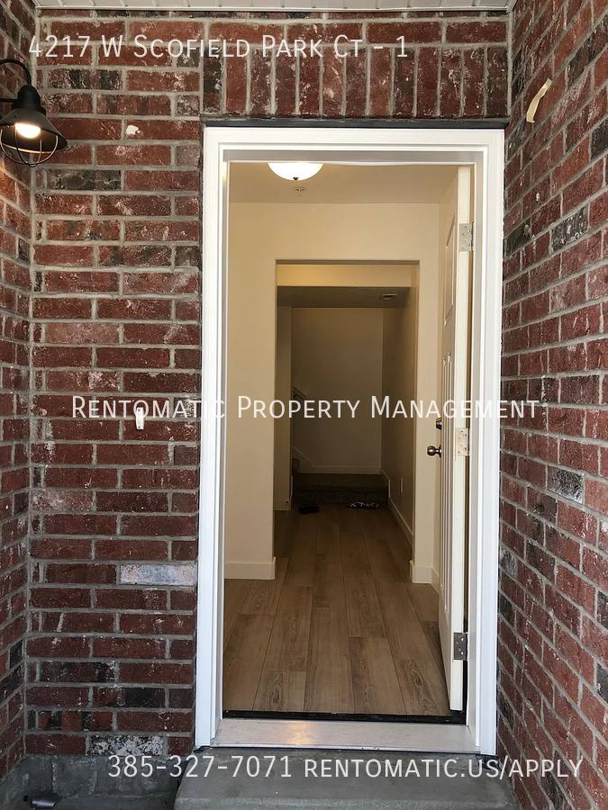 Townhouse for rent at 4217 W Scofield Park Court #1, Herriman, UT 84096