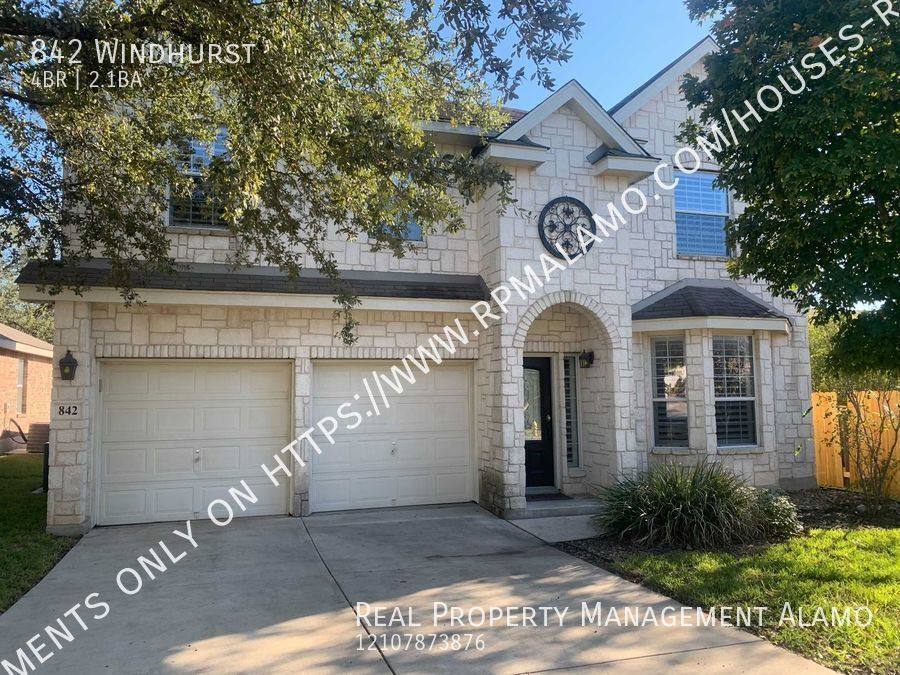 House for rent at 842 Windhurst, San Antonio, TX 78258