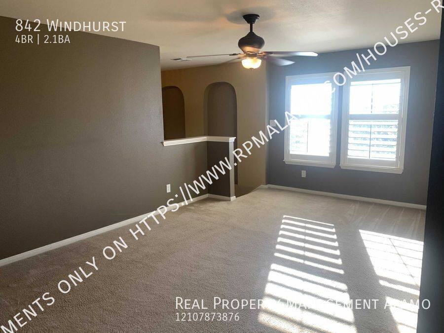 House for rent at 842 Windhurst, San Antonio, TX 78258