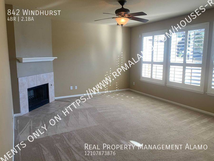 House for rent at 842 Windhurst, San Antonio, TX 78258