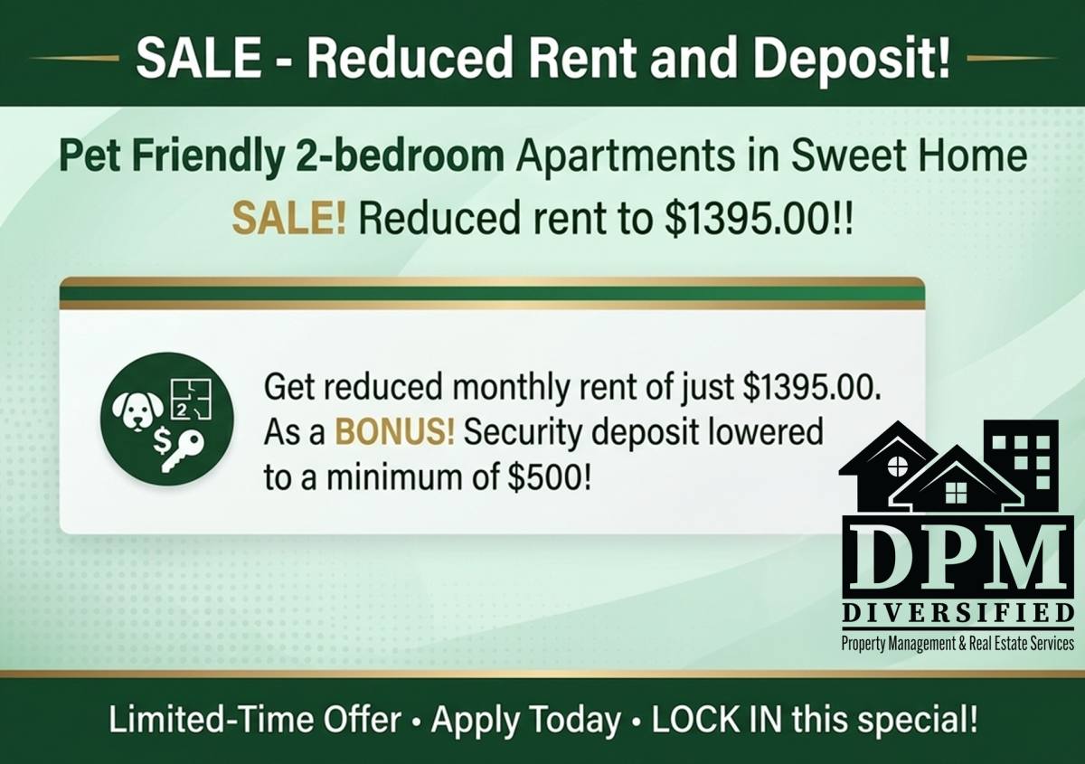 Apartment for rent at 1200 38th Ave, Sweet Home, OR 97386