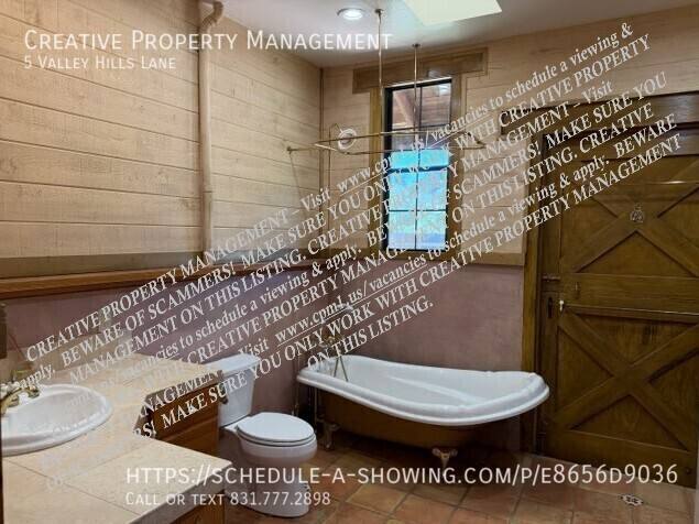 House for rent at 5 Valley Hills Lane, Carmel, CA 93923
