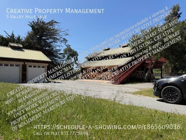 House for rent at 5 Valley Hills Lane, Carmel, CA 93923