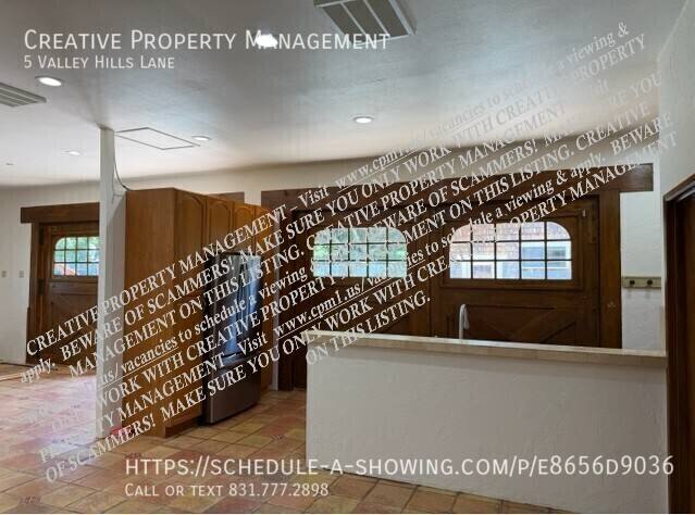 House for rent at 5 Valley Hills Lane, Carmel, CA 93923