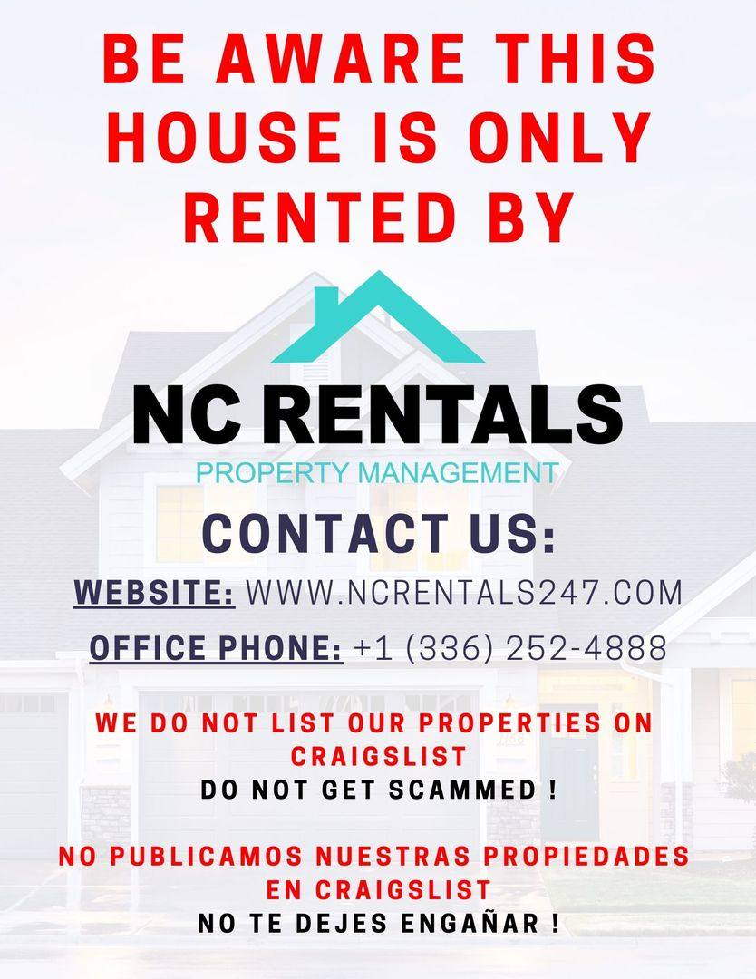 House for rent at 3206 Spring St, Greensboro, NC 27405