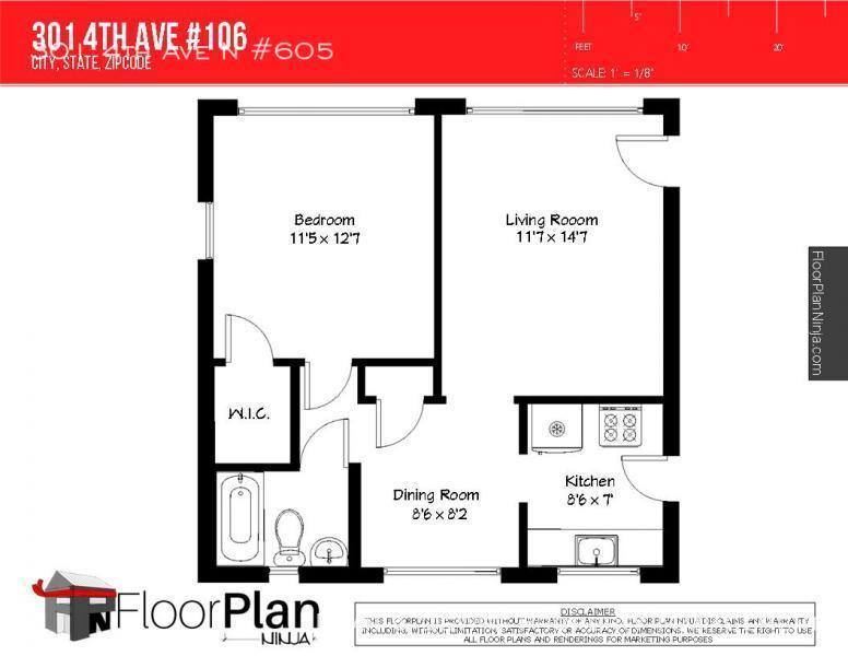 Apartment for rent at 301 4th Ave N #605, Saint Petersburg, FL 33701