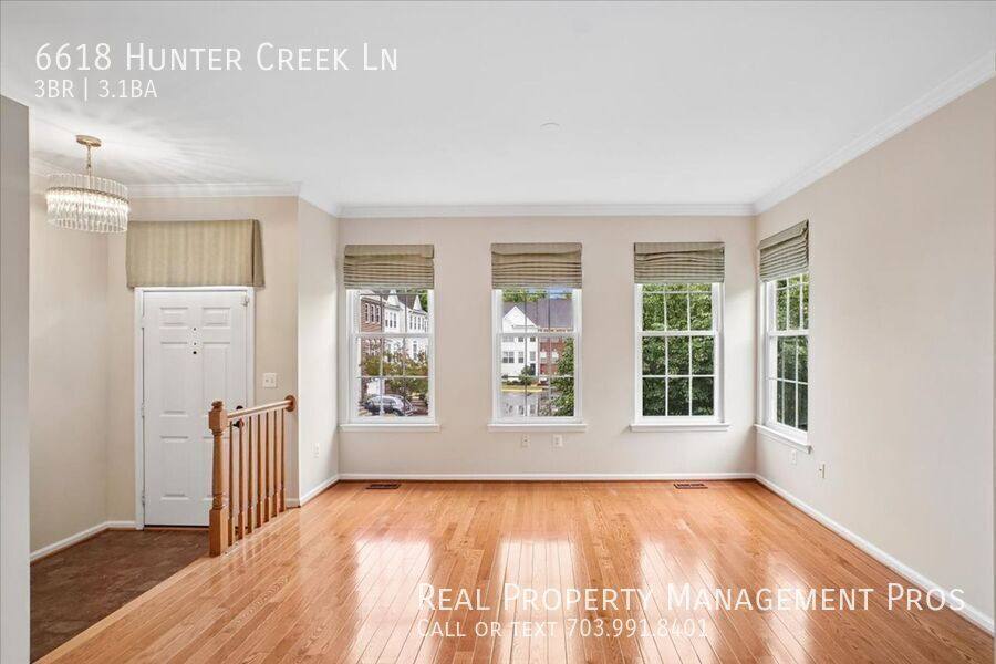 Townhouse for rent at 6618 Hunter Creek Lane, Alexandria, VA 22315