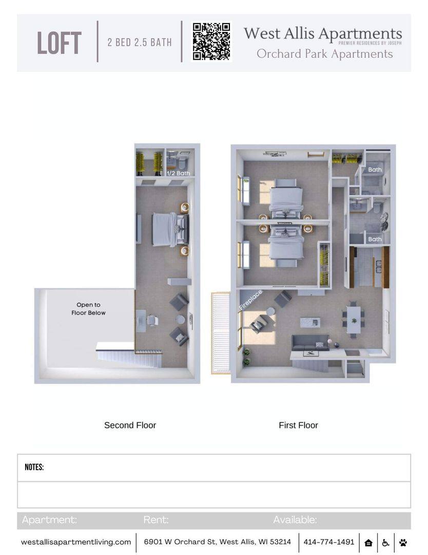 Apartment for rent at 6901-6951 W Orchard St, Milwaukee, WI 53214