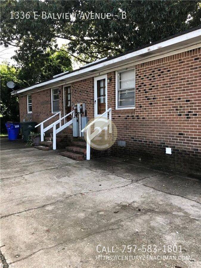 Apartment for rent at 1336 E Balview Ave #B, Norfolk, VA 23503