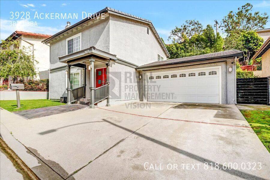 House for rent at 3928 Ackerman Dr, Los Angeles, CA 90065