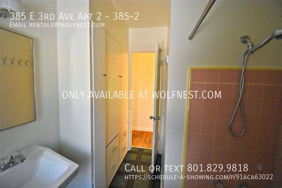 Apartment for rent at 385 E 3rd Ave #2, Salt Lake City, UT 84103